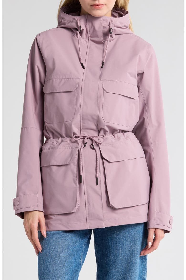 Escape Utility Raincoat, Alternate, color, 676 PURPLE CLAY