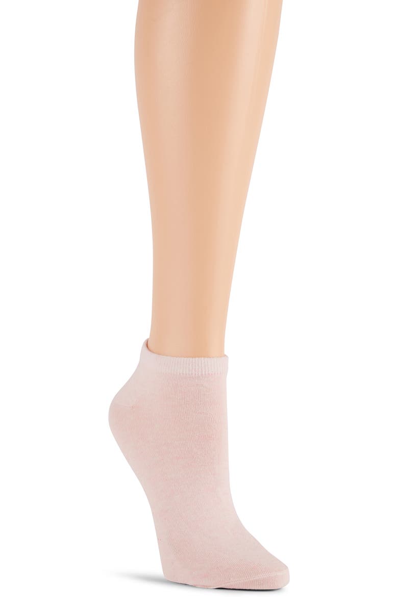 Laundry by Shelli Segal 8-Pack Assorted Low Cut Socks, Alternate, color, White/ Champagne Pink