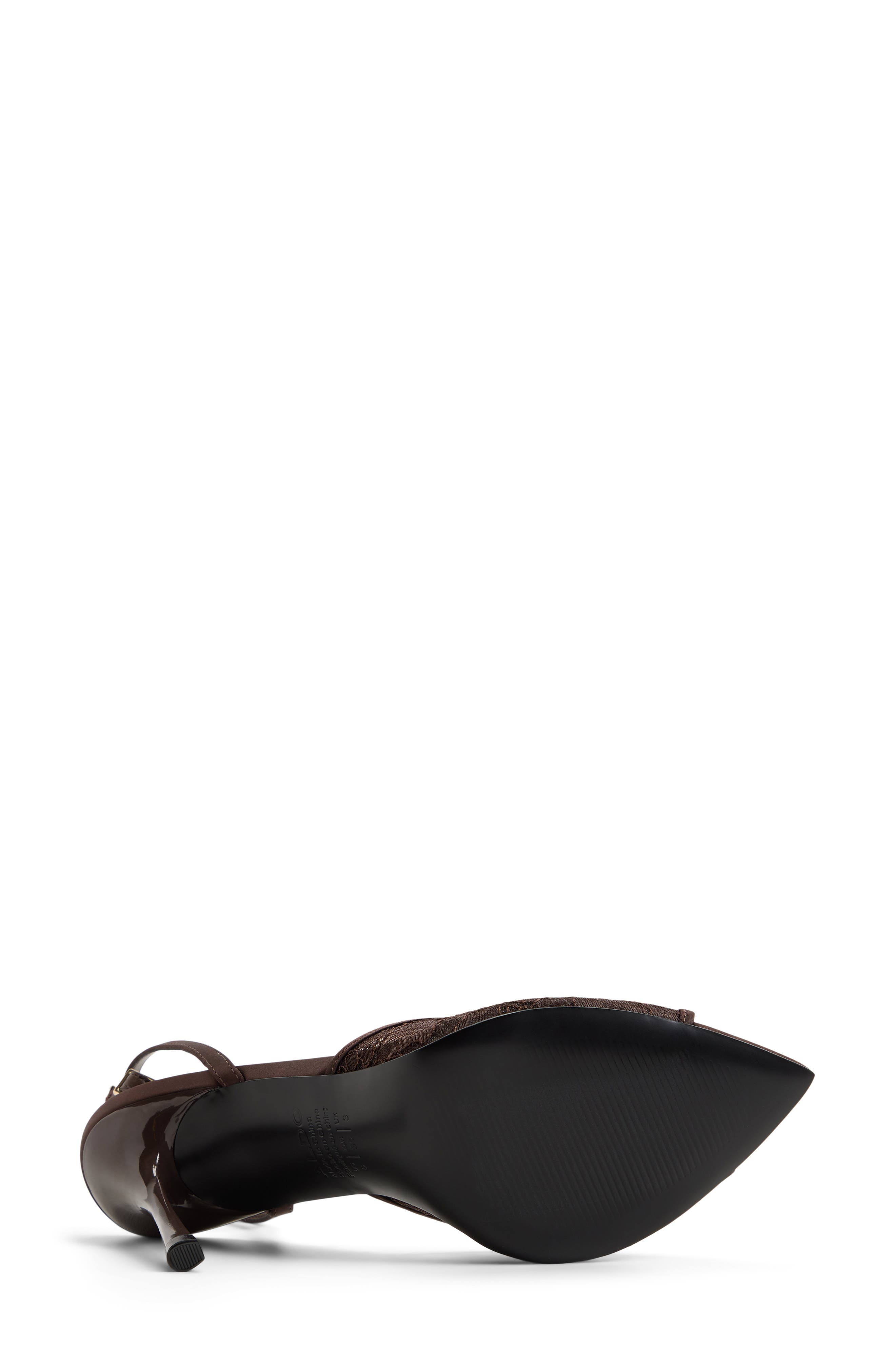 Belen Lace Sandal, Alternate, color, BROWN/ MULTI