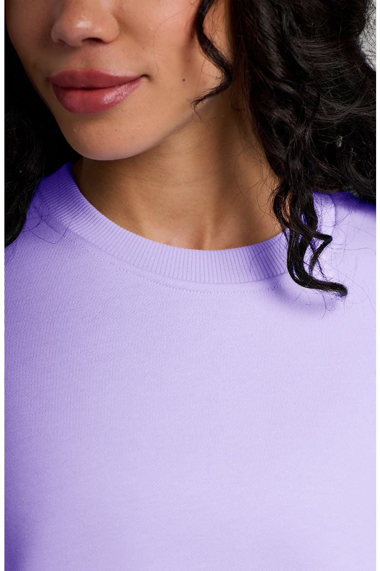 Northcoast Sweatshirt, Alternate, color, BRIGHT LAVENDER
