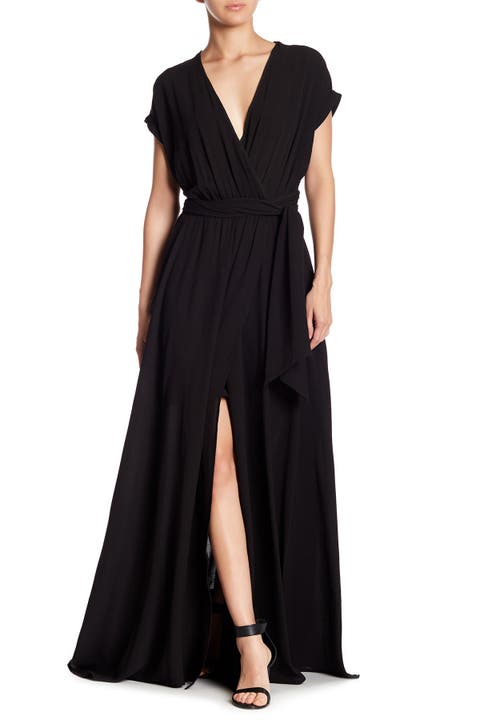 Meghan la wrap maxi dress best sale