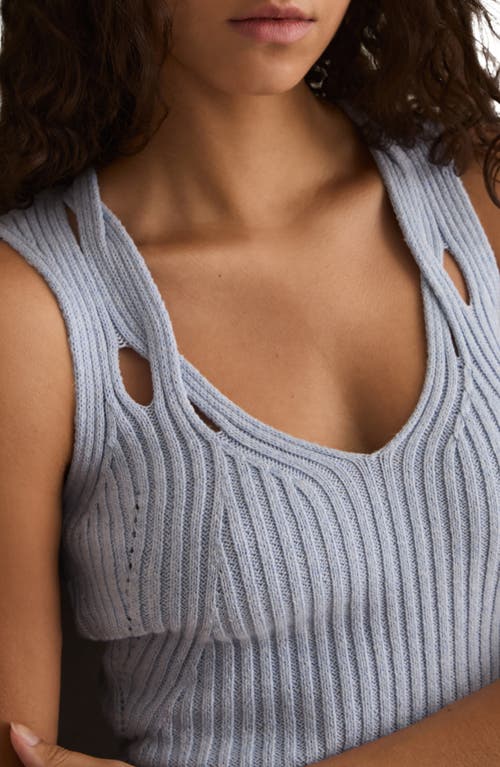 Reiss Alethia Cutout Rib Tank