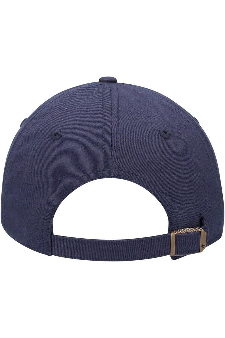 Women's '47 College Navy Seattle Seahawks Miata Clean Up Primary Adjustable Hat, Alternate, color, NAVY