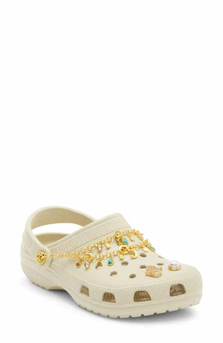 CROCS Classic Boho Babe Bone Clog
