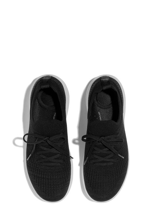 Shop Fitflop Super-q Knit Sneaker In Black