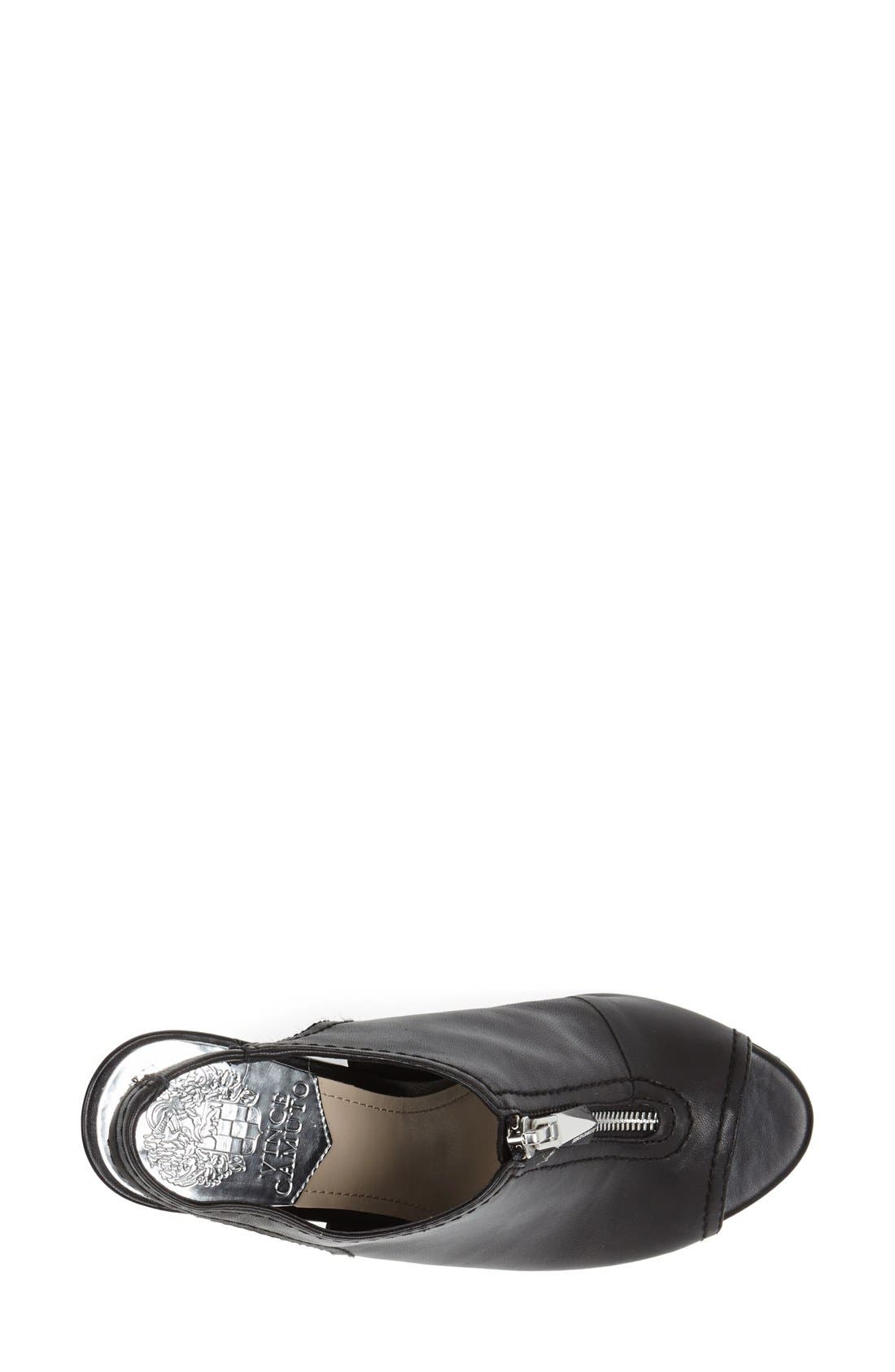 'Mozza' Bootie, Alternate, color, BLACK