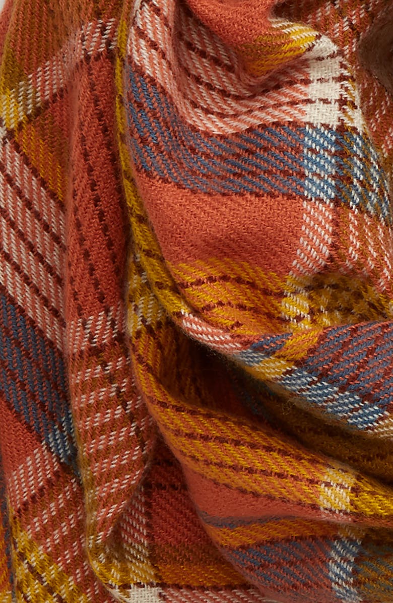 Madewell Multi Plaid Blanket Scarf, Alternate, color, 