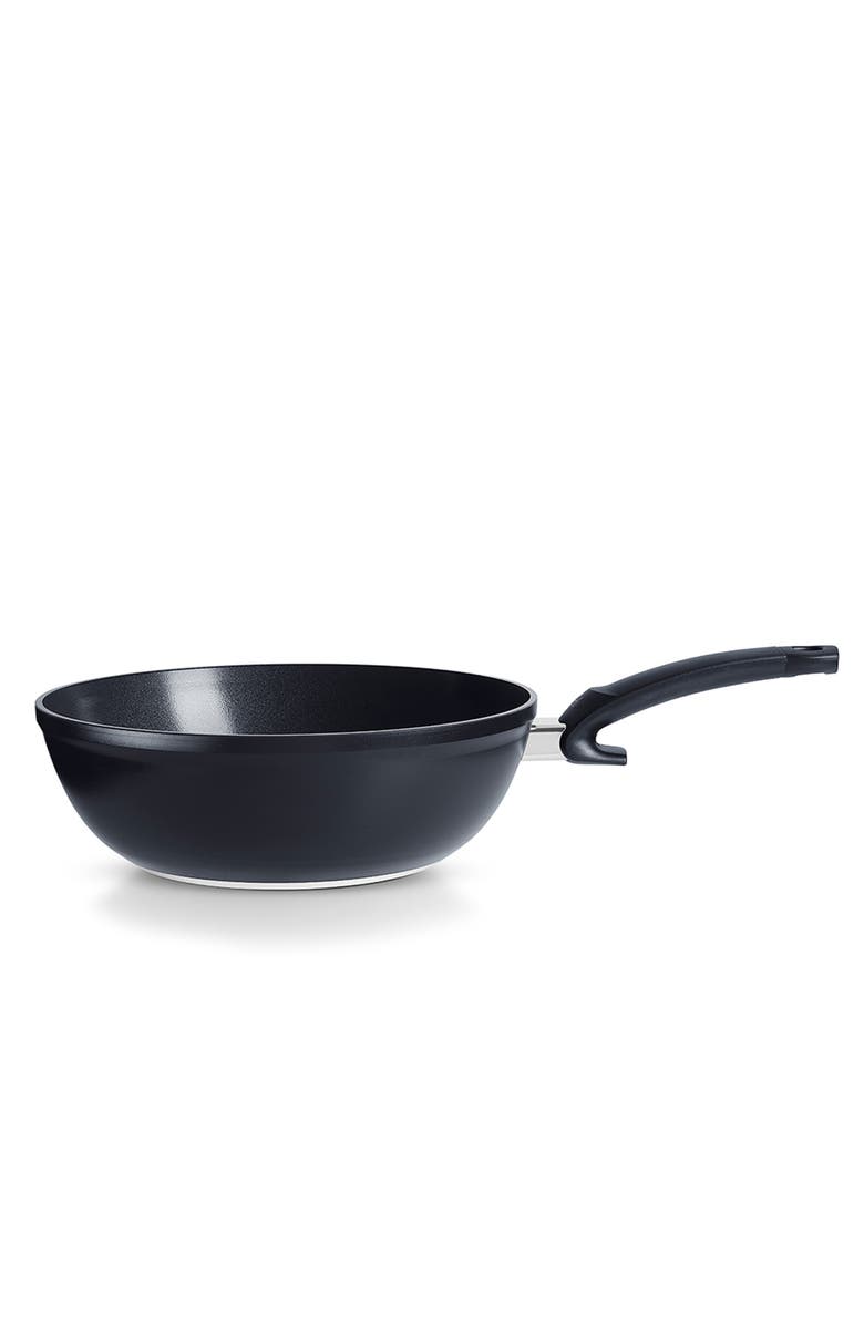 Fissler Ceratal<sup>®</sup> Ceramic Non-Stick Wok 11", orbit black, Alternate, color, Orbit Black