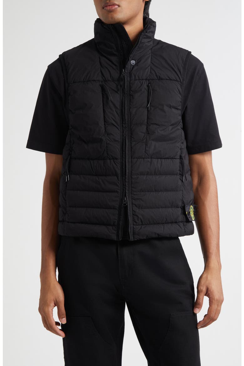Down Puffer Vest, Main, color, V0029 BLACK