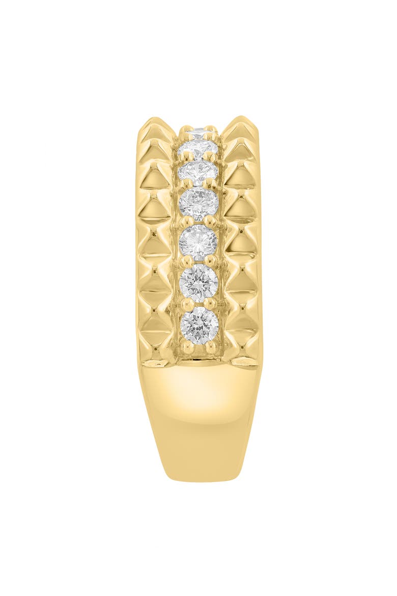 Lab-Grown Diamond Band Ring, Alternate, color, GOLD