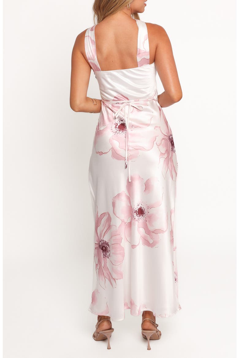 Regina Floral Stain Maxi Dress, Alternate, color, PINK FLORAL