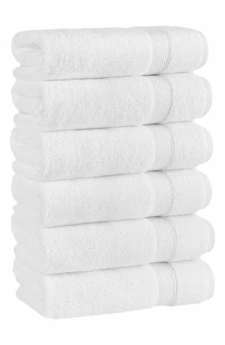 Linum Home Textiles Set of 6 Anovia Turkish Cotton Hand Towels