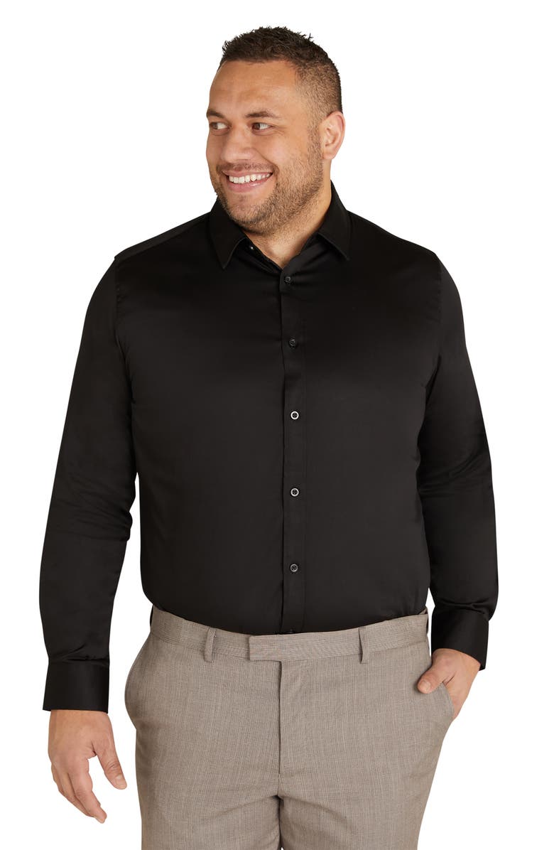 Johnny Bigg Bahamas Stretch Cotton Dress Shirt, Alternate, color,