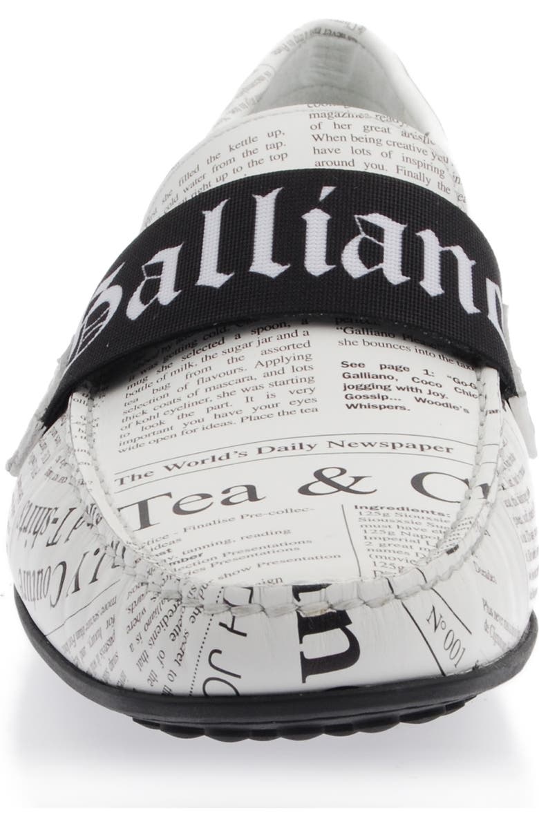 John Galliano Paris Gazette Driver, Alternate, color,