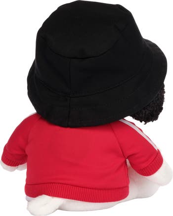 Hip Hop Snoopy Plush Dog Stuffed Animal Toy with Hat & Track Jacket