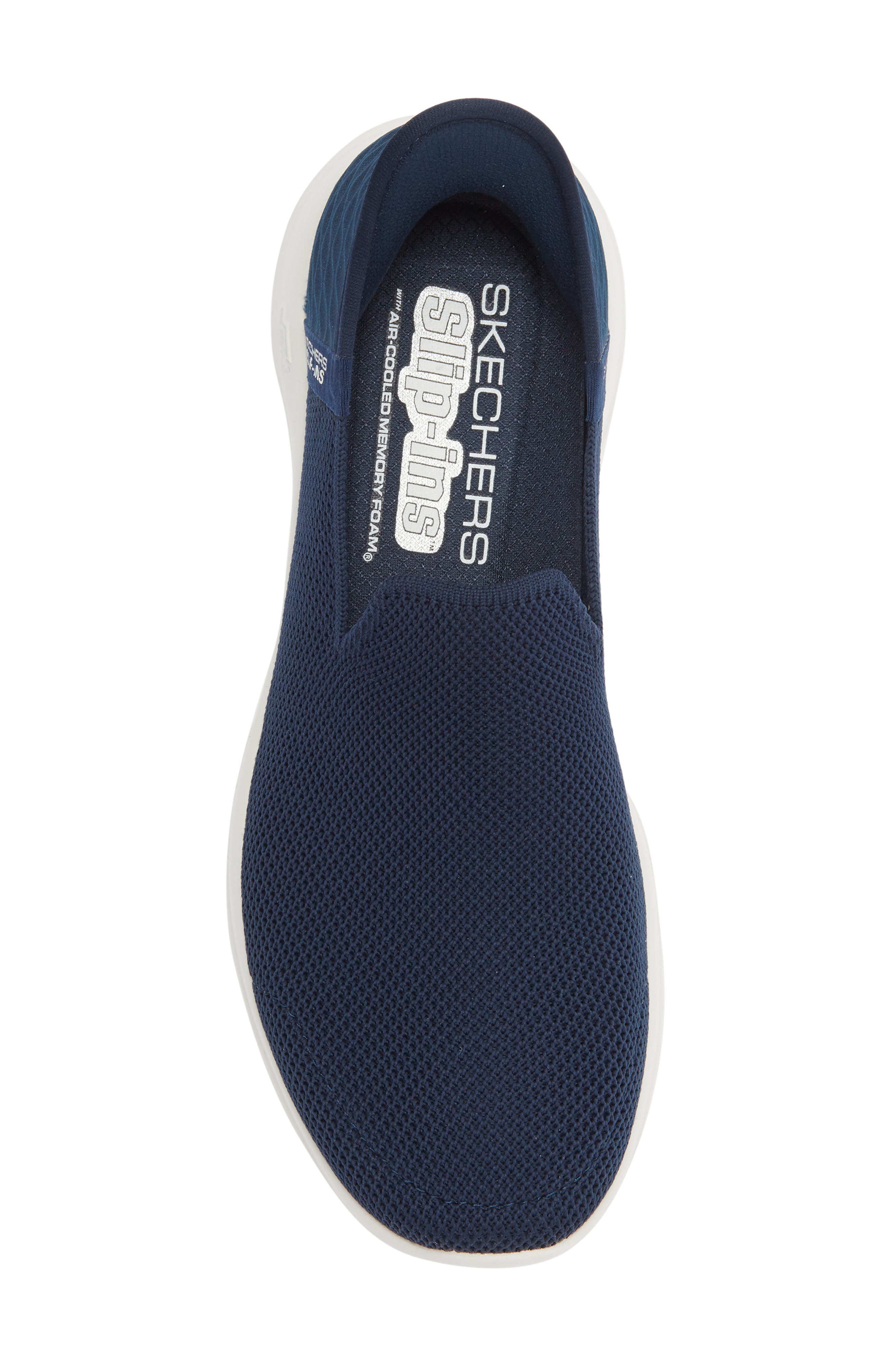 SKECHERS Go Walk Arch Fit Slip-On Sneaker, Alternate, color, Navy