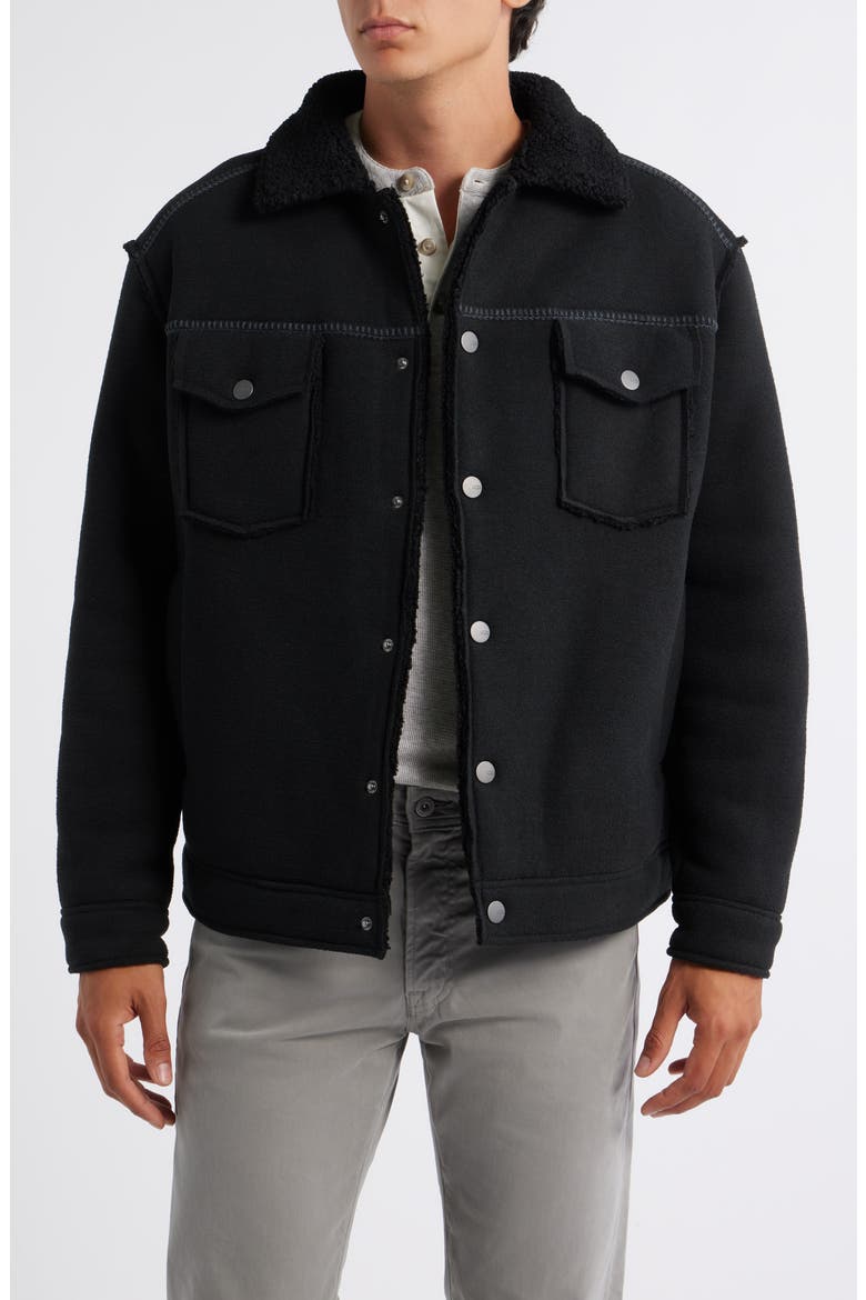 Janson UGGfluff Jacket II, Main, color, BLACK