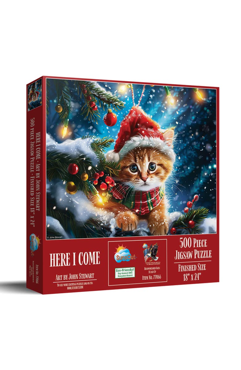 Sunsout Here I Come 500 piece Jigsaw Puzzle for Adults, Main, color, Multicolor