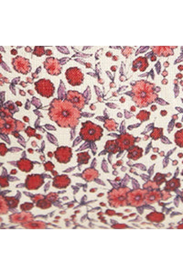 Karen Aster Floral Scarf, Alternate, color, Pink