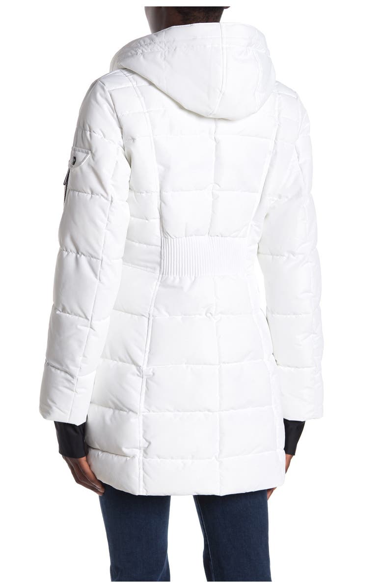 Nautica Faux Fur Trim Hooded Water-Resistant Parka Jacket, Alternate, color, 