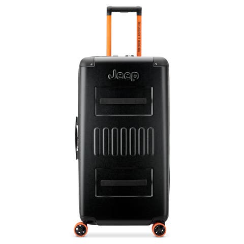 JH002B Checked-Large 29 Inch Hardside Expandable Luggage with Spinner Wheels