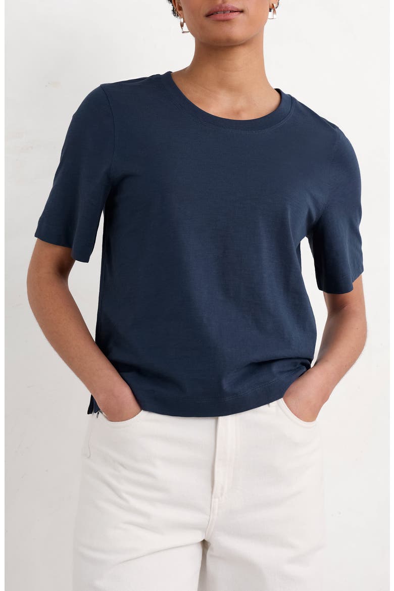 Copseland Organic Cotton T-Shirt, Main, color, MARITIME
