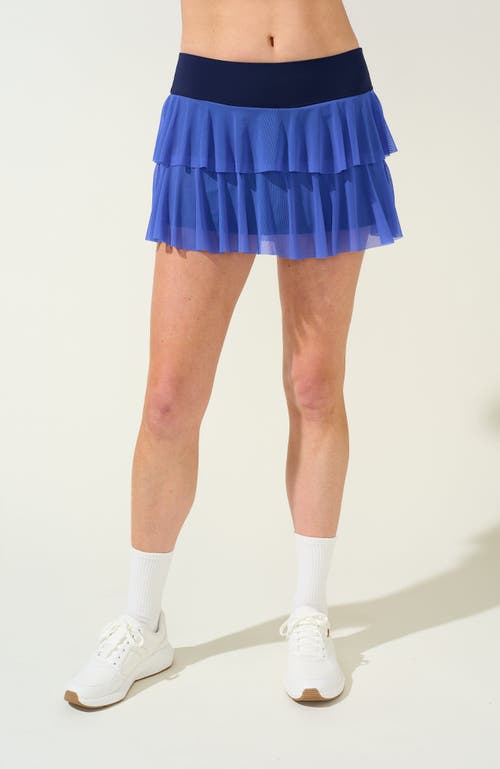 Bobbe Active Layer Cake Skirt In Blue