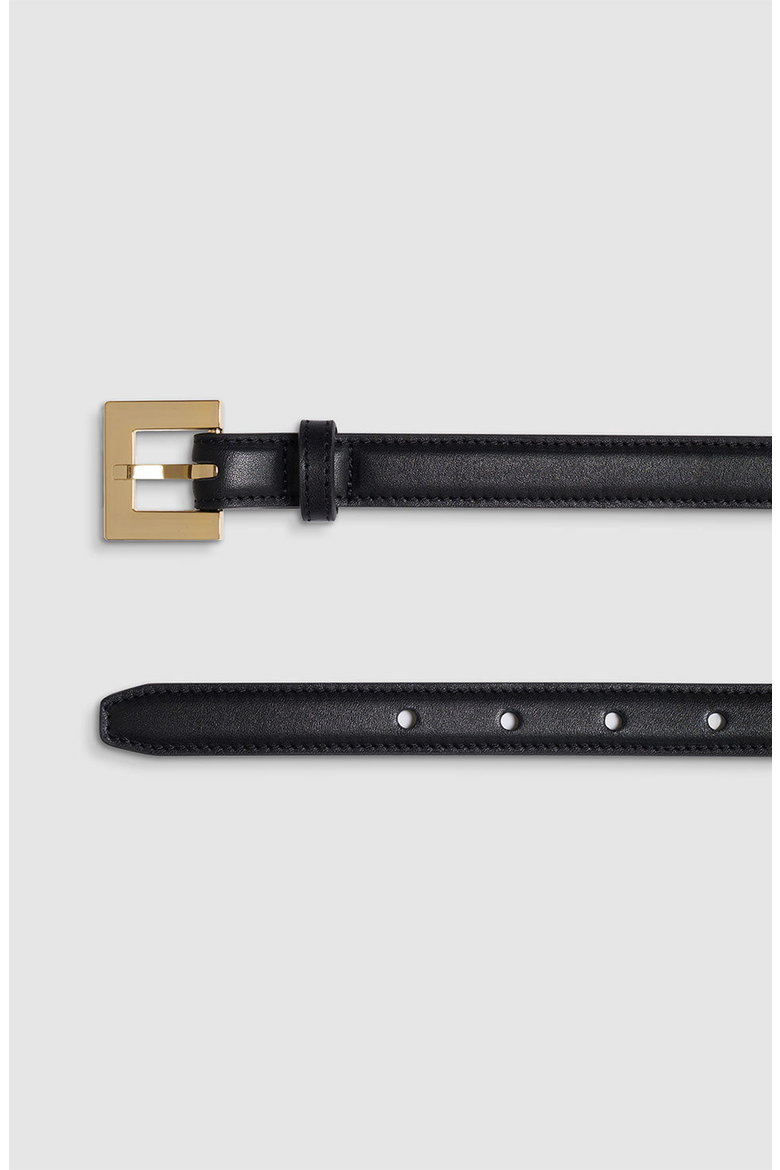 Nicola Belt, Alternate, color, Black With Gold