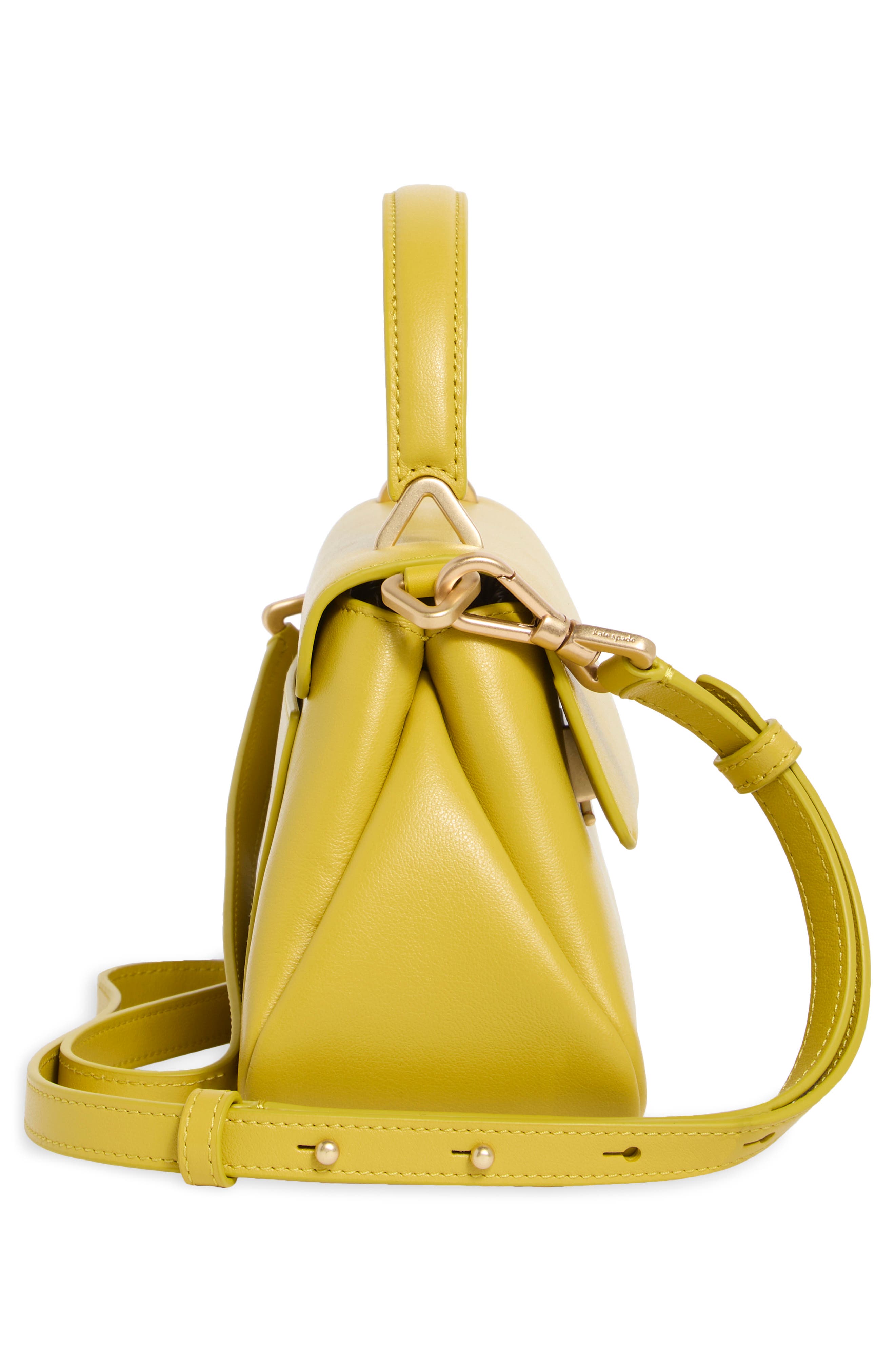 grace leather top handle bag, Alternate, color, TIGERS EYE