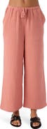 O'Neill Kids' Brendita Wide Leg Cotton Pants