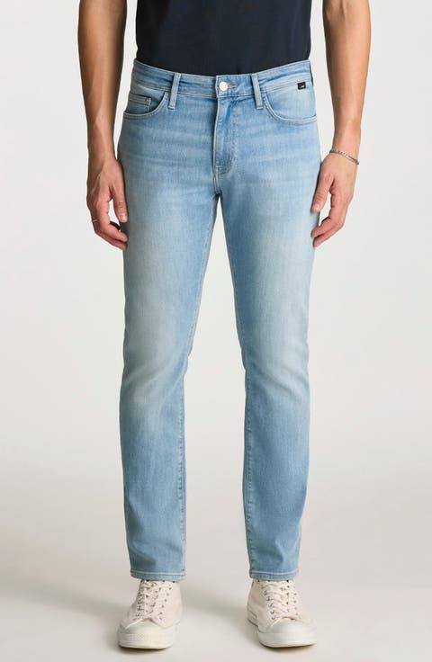 Jake Slim Fit Jeans (Light Foggy Feather Blue) (Regular & Big)
