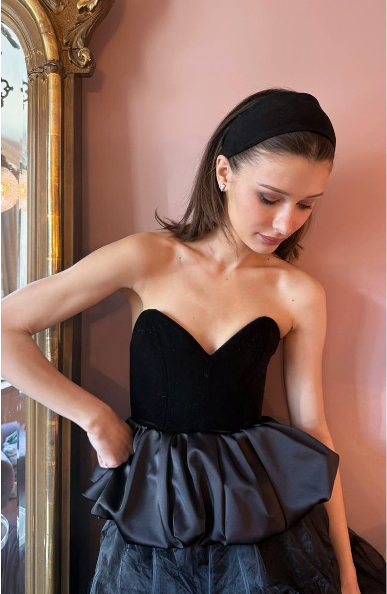 Epona Valley Camille Headband, Alternate, color, Black