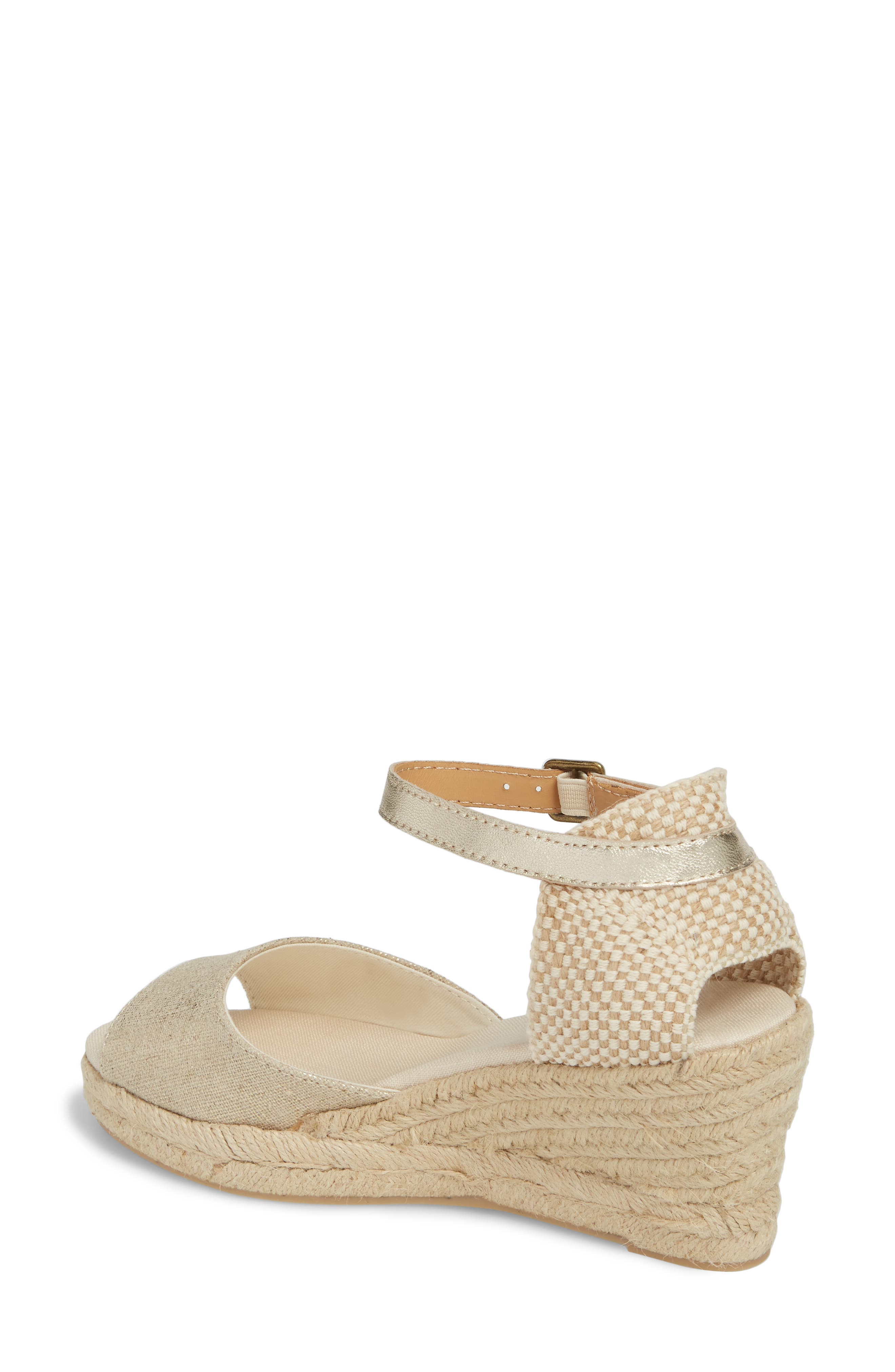 Soludos Espadrille Wedge Sandal, Alternate, color, 