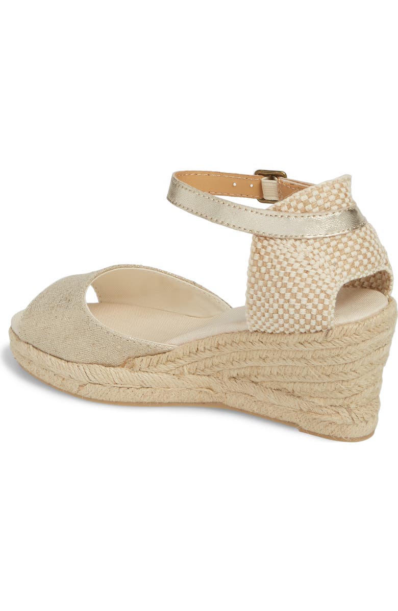 Soludos Espadrille Wedge Sandal, Alternate, color,
