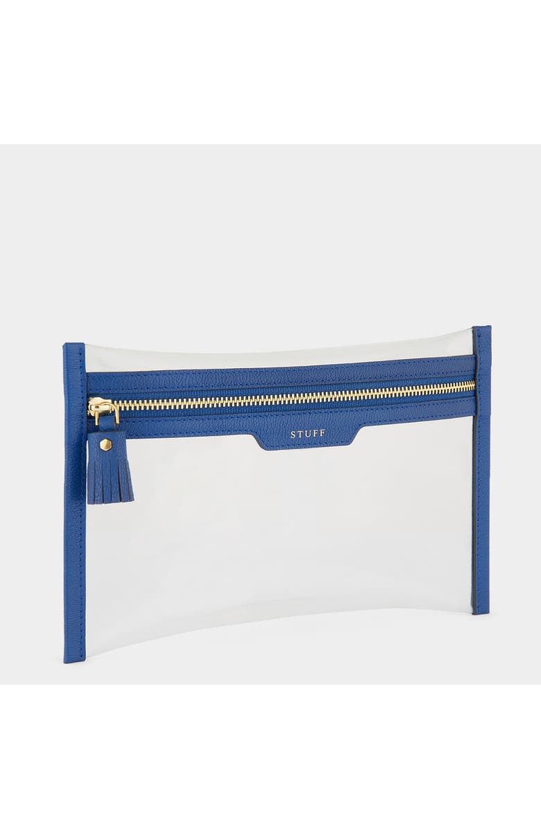 Anya Hindmarch Stuff Recycled TPU Zip Pouch, Alternate, color,
