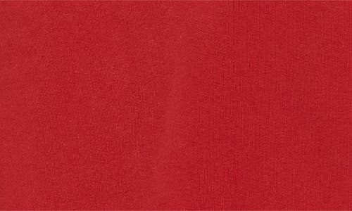 Sporty And Rich Sporty & Rich Ivy Logo Appliqué Cotton Graphic Sweatshirt In Red