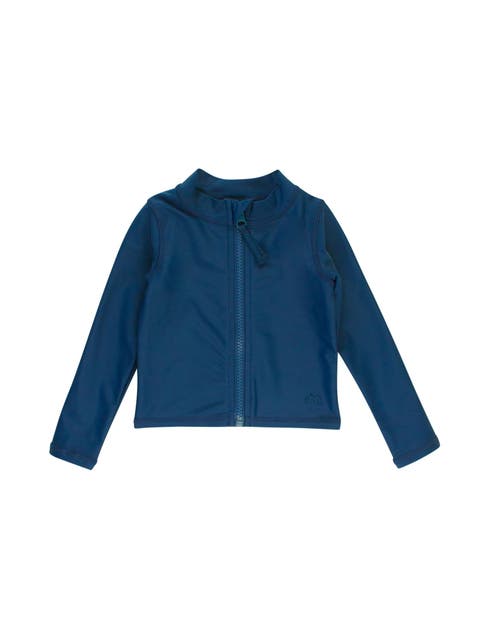 Unisex Long Sleeve Full Zip Rash Guard
