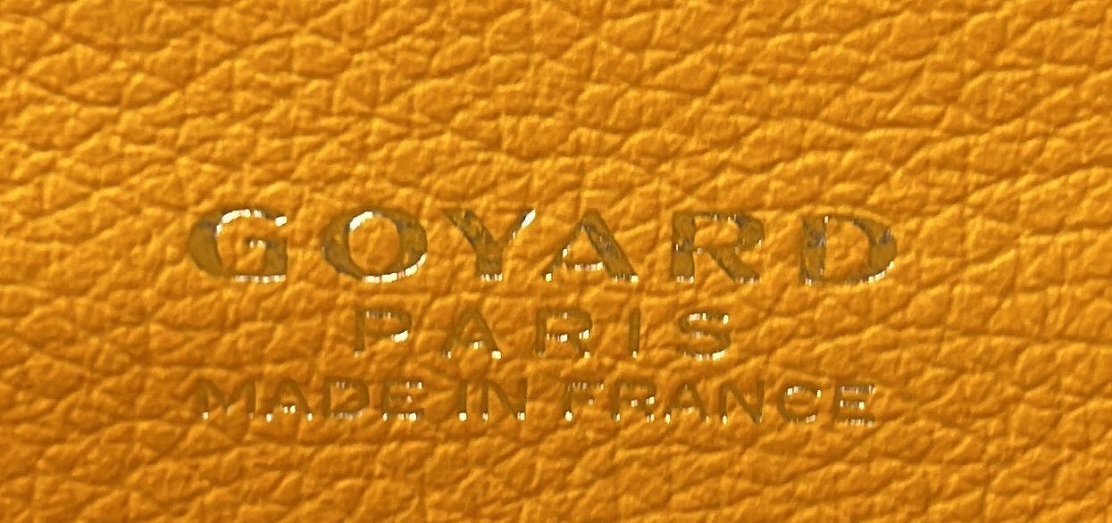 Pre-Owned Goyard Saigon Top Handle Bag Coated Canvas with Leather Mini, Alternate, color, 