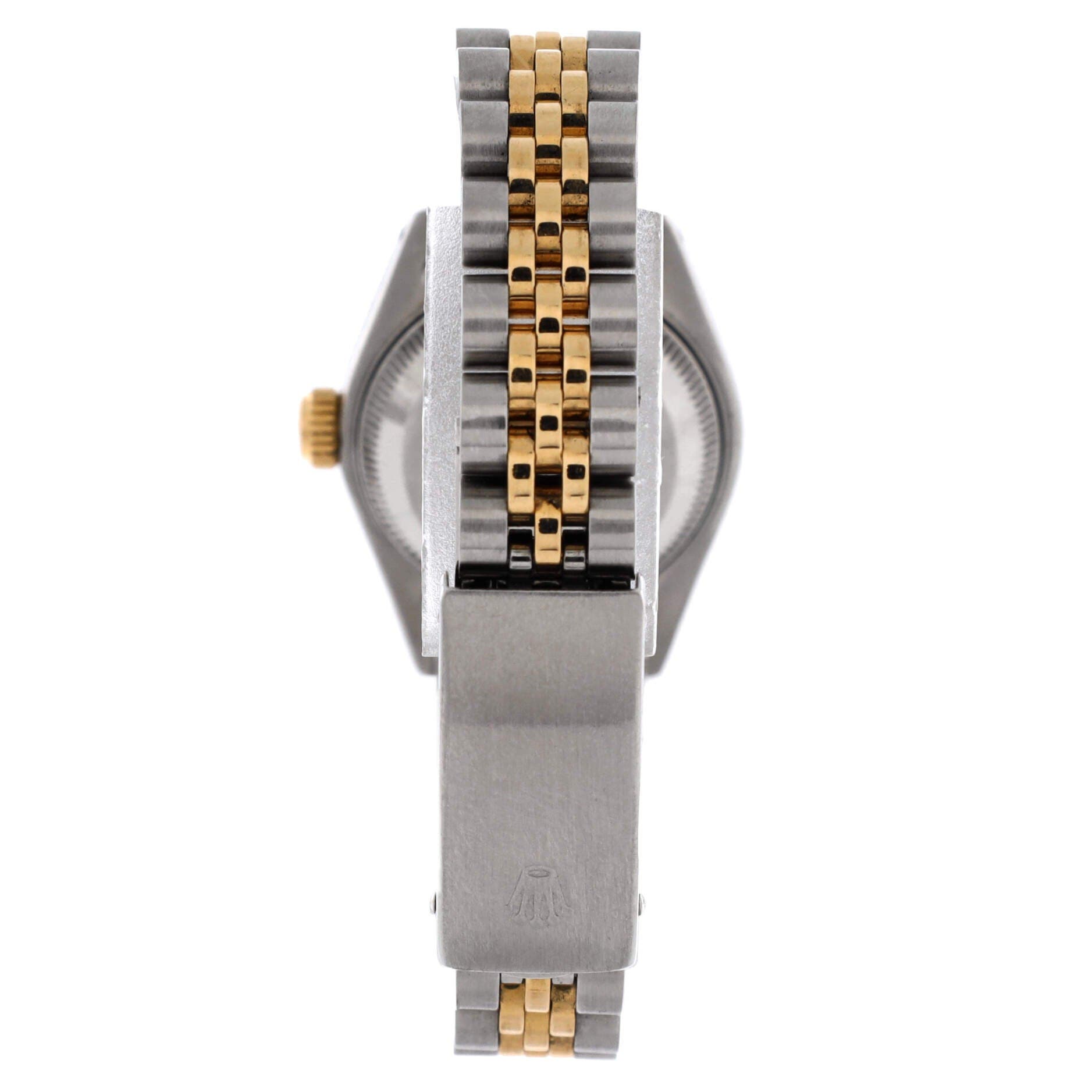 Oyster Perpetual Datejust Automatic Watch Stainless Steel and Yellow Gold with Diamond Markers 26, Alternate, color, Metallic Silver