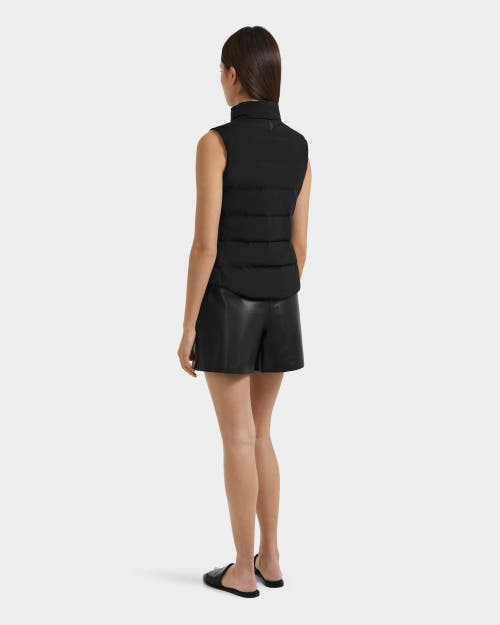 Rudsak Light Down Quilted Vest In Black