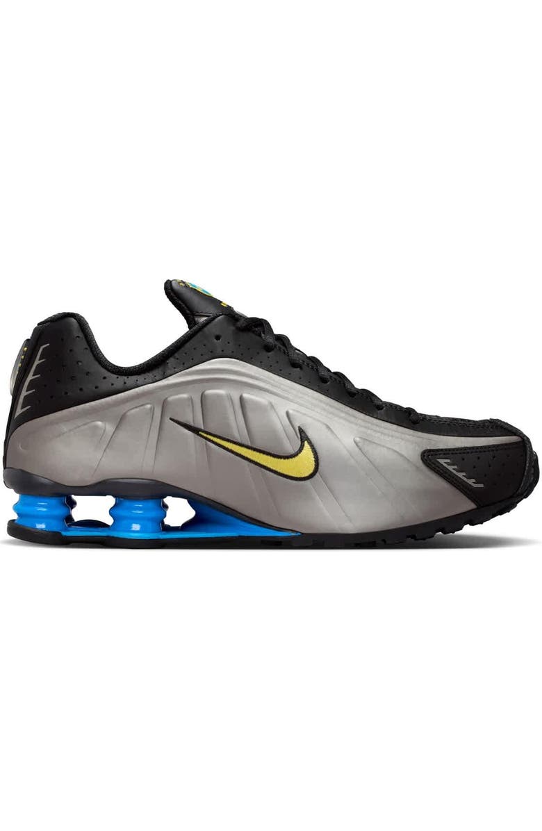 Nike Men's Nike Black Brazil National Team 2026 Shox R4 Shoes, Alternate, color, Black