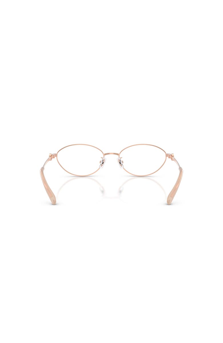 Tory Burch 53mm Oval optical glasses, Alternate, color, Copper