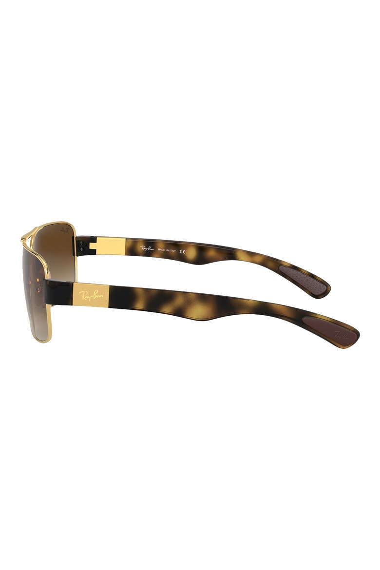 61mm Gradient Square Sunglasses, Alternate, color, ARISTA/ BROWN GRADIENT