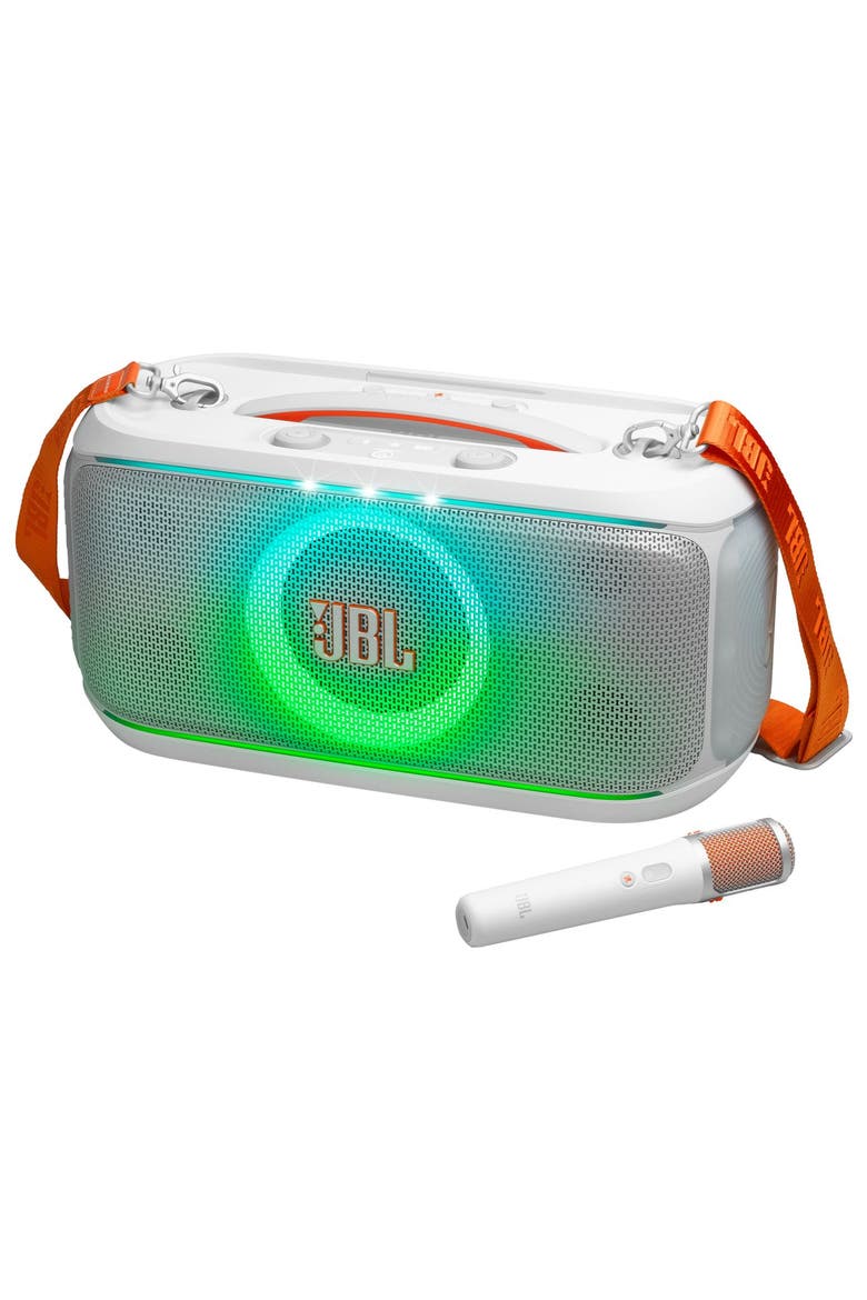 On-The-Go 2 Plus PartyBox Bluetooth Speaker, Main, color, White