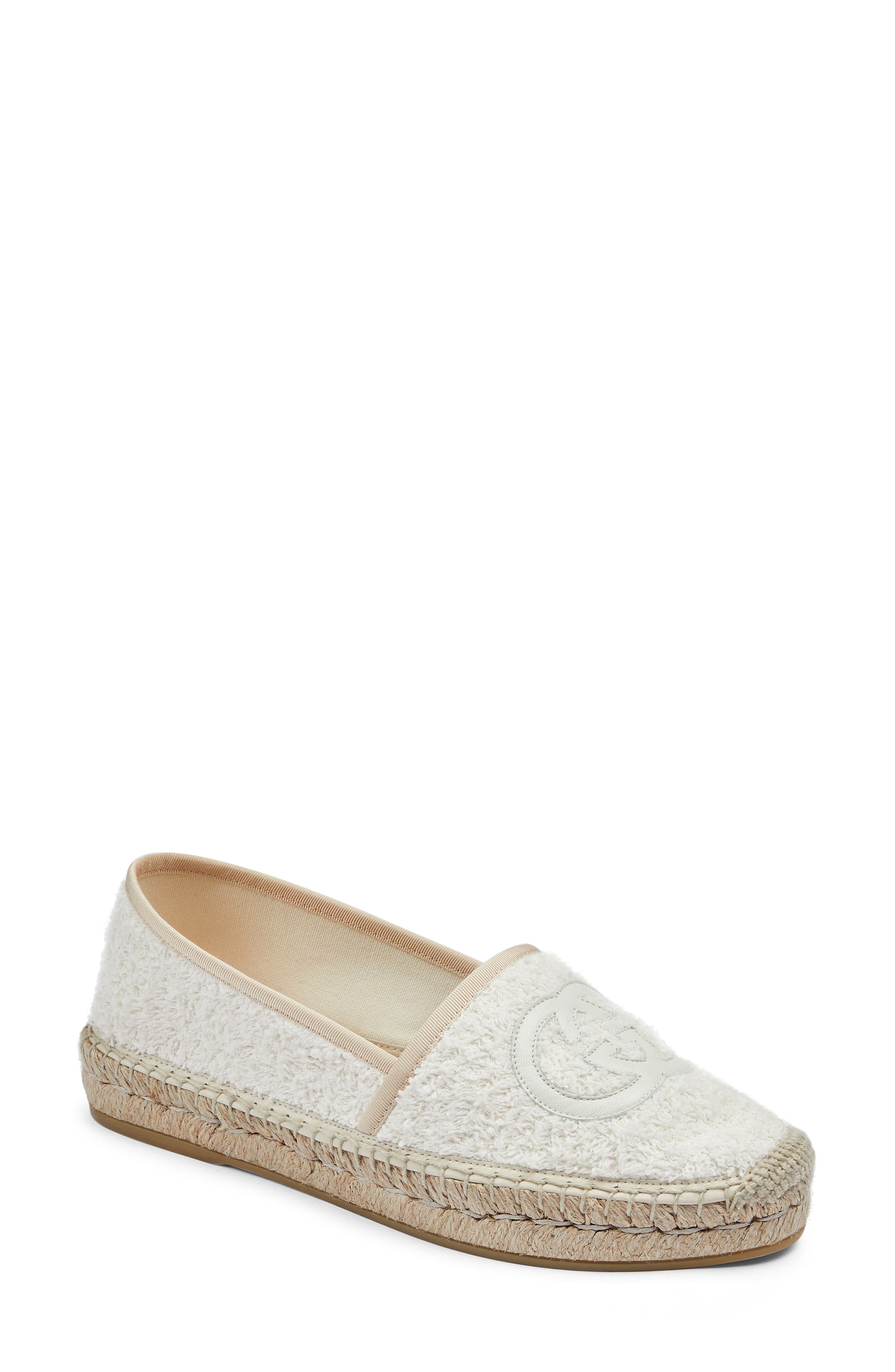 Pilar Espadrille Flat, Main, color, IVORY