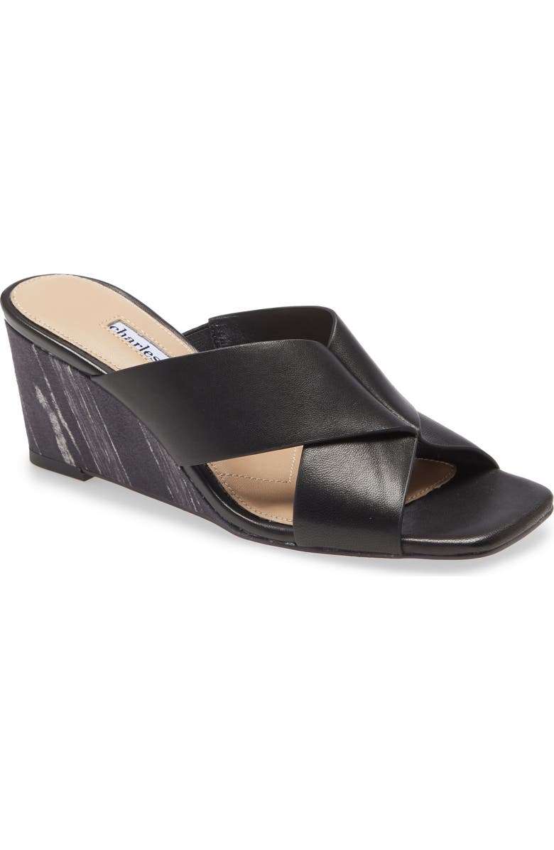 Charles David Testify Wedge Slide Sandal, Main, color,