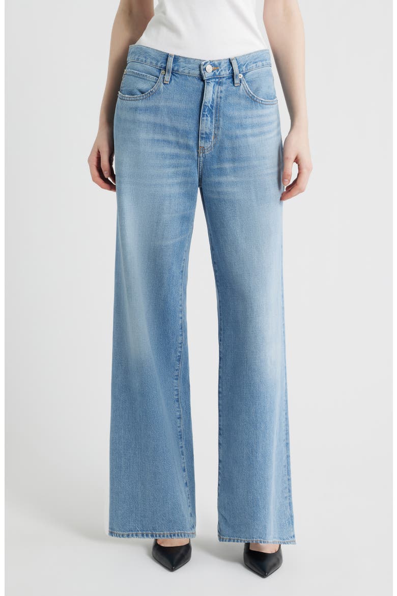 The Off Duty Stroll Wide Leg Jeans, Main, color, FREY