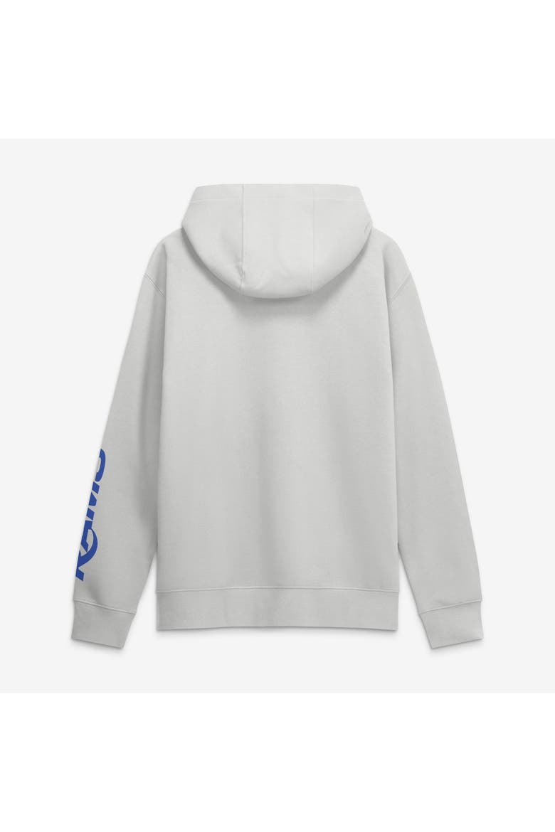 Men's Nike Gray Los Angeles Rams Cool Down Club Full-Zip Hoodie, Alternate, color, Gray