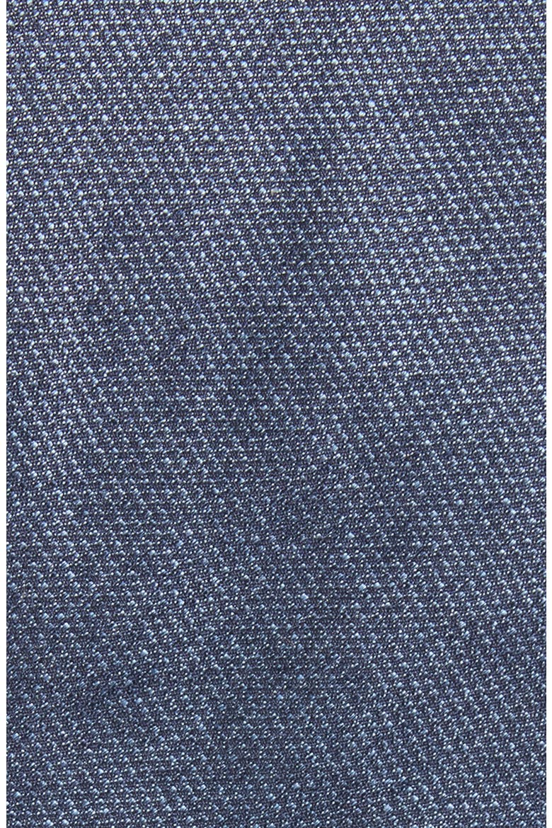 Solid Silk Tie, Alternate, color, NAVY