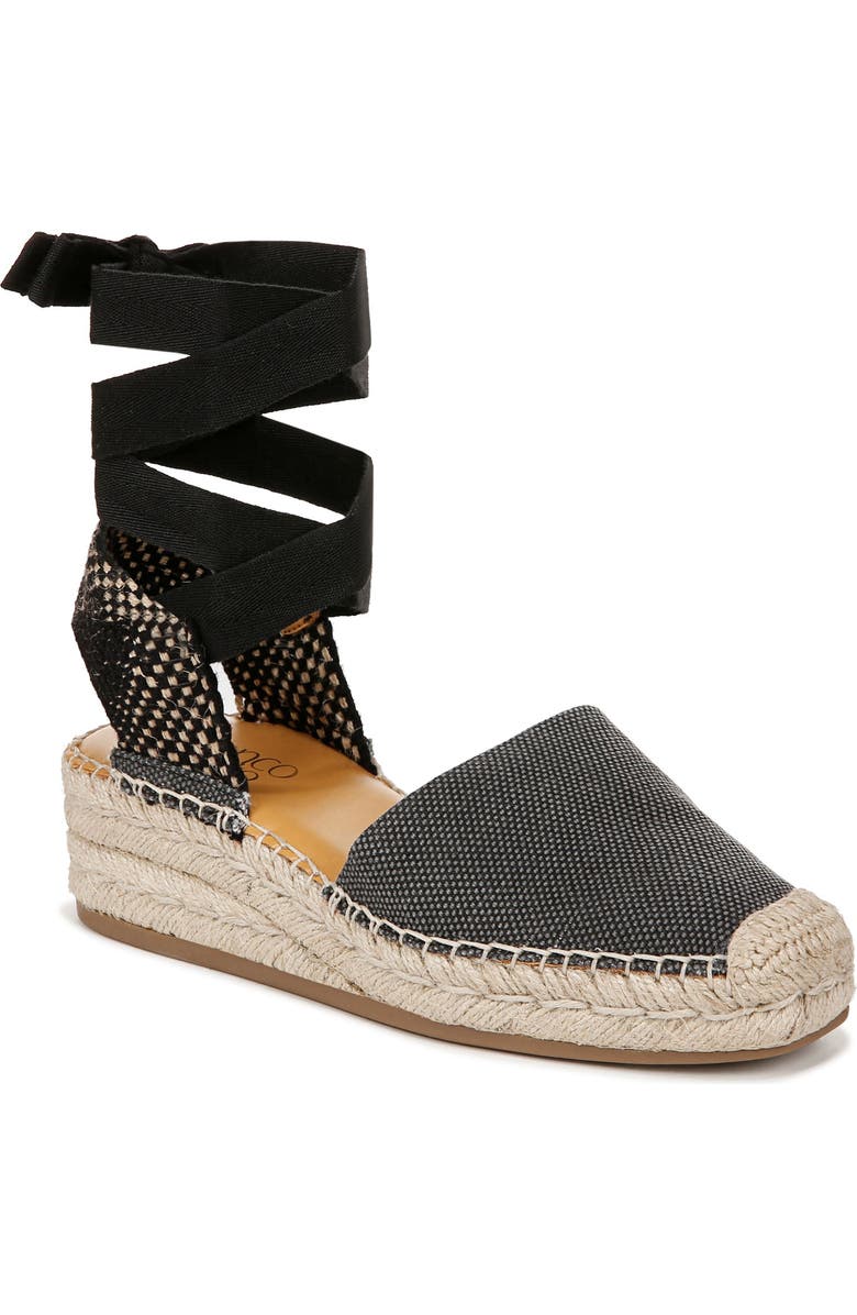 Franco Sarto Britney Ankle Wrap Espadrille Sandal, Main, color,
